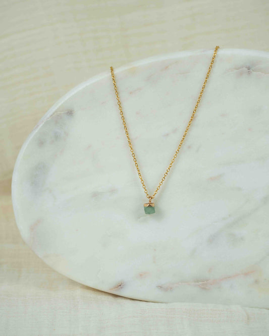 CHARM - Aventurine pendant necklace