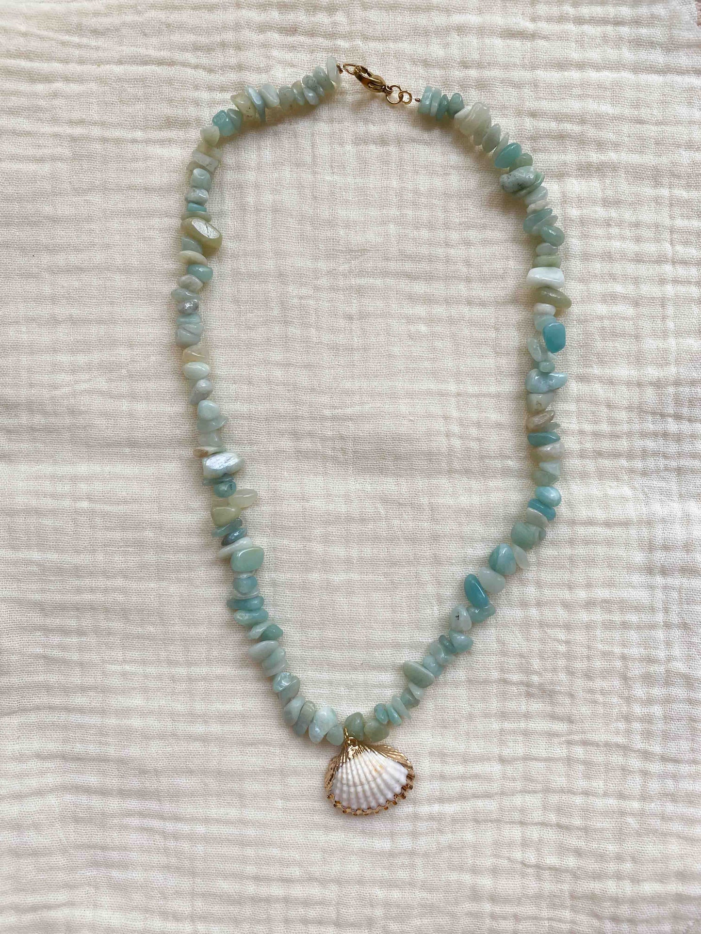 SAND - Yellow mineral necklace